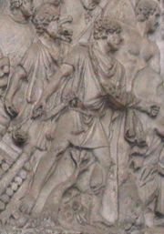Slingers on Trajan's Column.